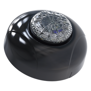 SPF12RB - Estrobo LED / 12 LED Alta Intensidad / Rojo-Azul / Lente Transparente / Bisel Negro / IPX7 / 12 VCD
