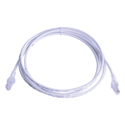 MC6-50-02 - Patch Cord / Cat6 UTP / 250 MHz / 15.24 m (50 pies) / CM/LS0H / 26 AWG / Blanco