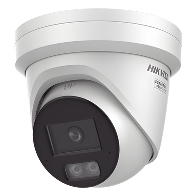 DS-2CD2367G3-LIS2UY/SL - Turret IP / 6 Megapixel / Lente 2.8 mm / 98 ft IR + Luz Blanca / 2 Micrófonos / IP67 NEMA 4X / WDR 130 dB / AcuSense 3.0 / AcuSeek