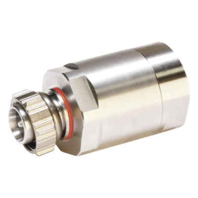 A5HM-D - Conector RF Macho / 4.3-10 / Recto / 7/8" Cable / 0-5000 MHz / 50 Ω / 3 kW Promedio