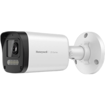 HC25CB4R1V - Cámara Bala IP / 4 Megapixel / Dual Light 30 m (98.4 ft) / WDR 90 dB / IP66 IK10 / PoE / Audio Integrado