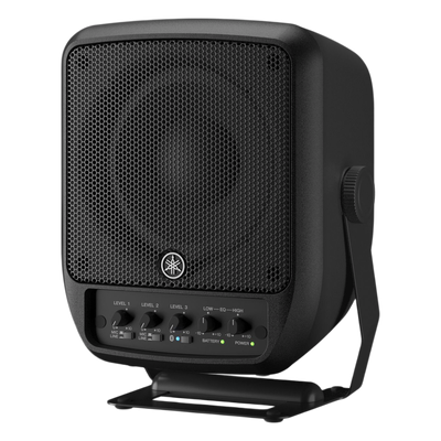 STGP100BTRSET - Sistema PA Portátil / 100 W RMS / Driver Coaxial 6.5" + Tweeter 1.4" / Mixer 3 Canales / Bluetooth / Batería 60 Wh hasta 6 h / SPL 120 dB