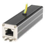 AX-SRG-10G - Protector contra sobretensiones / 10Gbps / PoE++ 90W / 10kA / RJ45 blindado / Carril DIN