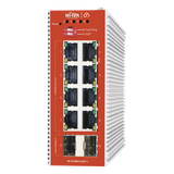 WI-PCMS310GF-I - Switch Industrial PoE L2+ / 8 Puertos 100/1000 Mbps af/at / 2 SFP / Presupuesto PoE 120 W / Cloud / ERPS