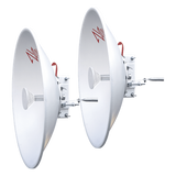 NP62 - Antena Direccional Parabólica / 60 cm / 5.9-7.2 GHz / Ganancia 30 dBi / Polarización Slant 45° y 90° / Alcance 30 km / Conector N-Hembra