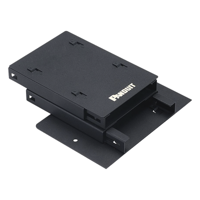 ZFLEX2 - Soporte para 2 Casetes HD Flex / 12 Puertos / 4.1" (104.1 mm) Ancho / 5.98" (151.9 mm) Alto / Negro