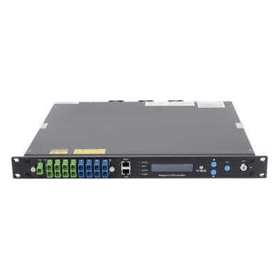 V8816W-8P-22 - Amplificador Óptico EYDFA / 8 Puertos / 1550 nm / Potencia de Salida 37 dBm / Gestión SNMP y Web