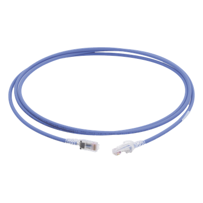 MC6-07-06 - Patch Cord Cat6 UTP / 7 Pies (2.13 m) / CM/LS0H / 26 AWG / 250 MHz / Azul