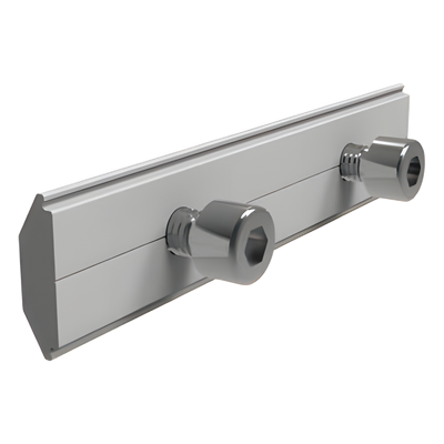 EPL-SCN2-01 - Conector de empalme para riel / Aluminio anodizado / 5 cm y 8 cm / 1.97 in y 3.15 in