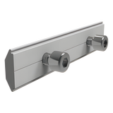 EPL-SCN2-01 - Conector de empalme para riel / Aluminio anodizado / 5 cm y 8 cm / 1.97 in y 3.15 in