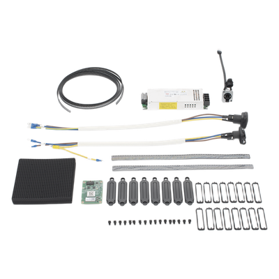 DS-D4739C/A2 - Kit de Refacciones para Videowall LED / Pitch P3.9 / 500 mm × 1000 mm / 47 kg / 8 Módulos LED / 600 LEDs de Repuesto