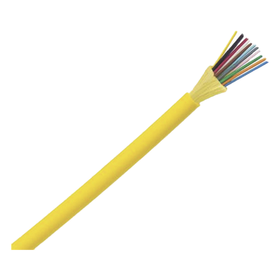 FSDL912 - Cable de Fibra Óptica / 12 Hilos Monomodo OS2 9/125 / Interior Tight Buffer 900µm / LSZH Dieléctrico / 2 pies Marcas
