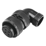 E/MS3108A18-4S - Epcom E/MS3108A18-4S conector 1 Negro