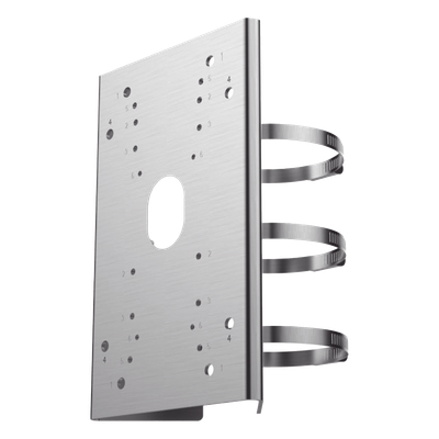 DS-4630ZJ-GSAC - Adaptador de Poste para Domo PTZ / Polímero Anticorrosión / 2.5 kg / Montaje Versátil