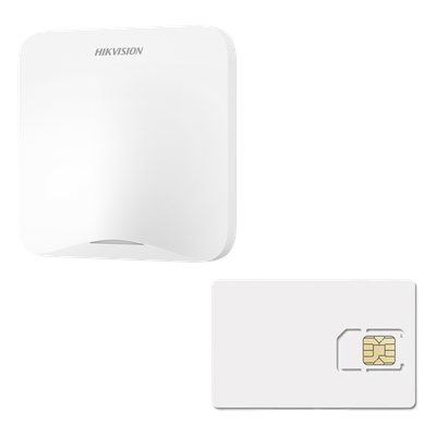 AXHOME-KIT-GSM-1Y - Kit de Alarma Inalámbrico / 16 Zonas o Salidas / Wi-Fi / 3G/4G / 600 MB 1 Año / Alcance 1200 m (3937 ft) / P2P