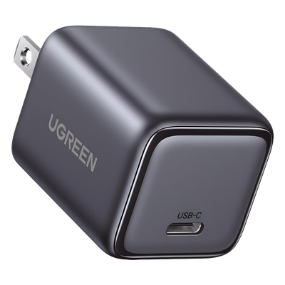 55530 - Cargador de Pared / 30W / 1 Puerto USB-C / PD3.0 / QC3.0 / PPS / GaN II / Compacto