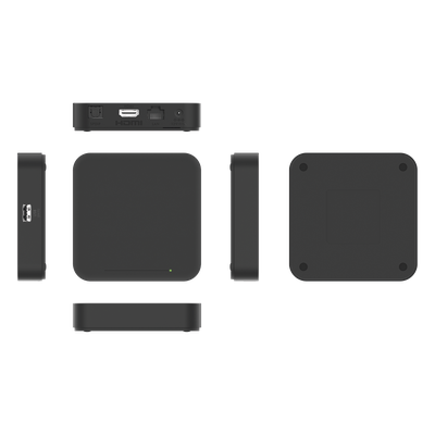 LP-STB-WIF5-UHD - TV Box Android / WiFi 5 Dual Band / UHD 4K / HDMI 2.1 / LAN RJ45 / Bluetooth Voice Remote