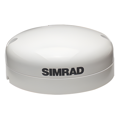 000-11043-002 - Antena GPS Simrad GS25 / Actualización Rápida de Posición / Precisión Consistente / Brújula Magnética Integrada / GPS, WAAS, EGNOS / Diseño Compacto / Resistente al Agua / Conectividad NMEA 2000®