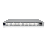 USW-PRO-XG-48-POE - Switch PoE Capa 3 / 48 Puertos PoE+++ / 32 × 10 GbE + 16 × 2.5 GbE / 4 × SFP28 25 G / 1080 W / 920 Gbps Switching / 1U Rack