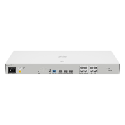 F1002-AC-H1 - OLT Compacta / 2 Puertos GPON / 1 Puerto XGS-PON Uplink / 8 Puertos Gigabit / Mini FTTH / 256 ONTs / Libre de Licenciamiento