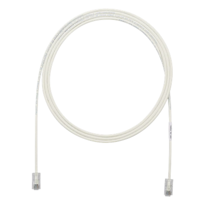 UTP28X30 - Cable de Parcheo UTP Cat6A / 28AWG / CM-LSZH / 9.14 m (30 ft) / PoE 802.3bt / -40 a 75°C