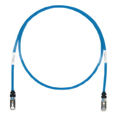 STP6X15BU - Patch Cord Cat6A / S/FTP Blindado / 26 AWG / 500 MHz / 4.57 m (15 ft) / CM/LS0H / Azul