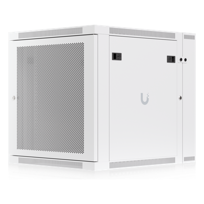UACC-RACK-12U-WALL-SW-P - Gabinete Rack 12U / Montaje Pared / Puerta Trasera Abatible / Profundidad Ajustable 434-559 mm / Acero SPCC / 600 x 703 mm (23.6 x 27.6')
