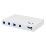 V1804PU - Splitter Activo 1x4 para Alimentación de 4 Dispositivos POF, puertos SC/UPC