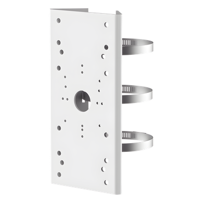 DS-1275ZJ - Montaje de Poste / 127 x 46 x 250 mm / 5.0 x 1.8 x 9.8 in / Carga 10 kg / 22 lb