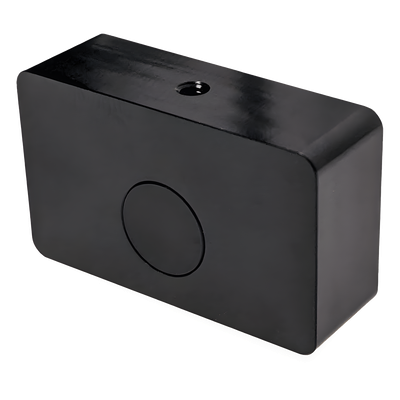 XY-250B - Sensor de Presencia y Airbutton / Time-of-Flight IR / 250 cm (8.2 ft) / 10 Zonas / 27° FoV / IP67 / Aluminio Negro