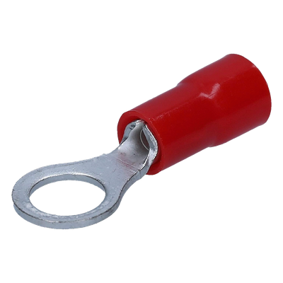 AE34146 - Terminal de Anillo Aislado / 3/16" / Calibre 22-16 AWG / Rojo / Paquete 25 piezas