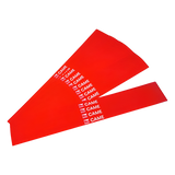 001-G02809 - Paquete de 20 bandas reflectantes rojas para mástil 001-G0401,001-G0601 CAME
