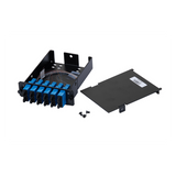 FCS9N-12-03P - Placa Acopladora de Fibra Óptica / 12 Pigtails Monomodo OS2 / 6 Conectores SC Duplex / 12 Fibras / 1 m (3.28 ft) / Color Azul