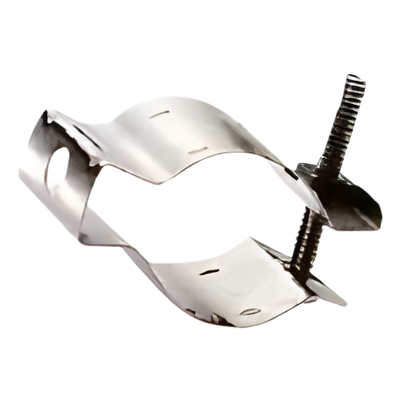 SIBH12 - Broche tipo mariposa / Acero inoxidable / Calibre 1/2" / Compatible 7/8" / Paquete 10 pzas / Separación 3 pies (0.91 m)
