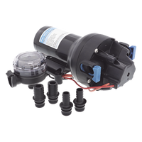 P501J-118S-3A - Bomba de Diafragma de Presión / 12 Vcd / 5 GPM (18.9 l/min) / 60 psi (4.8 bar) / Autocebante 2.4 m (7.9 ft) / IPX6