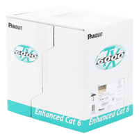 PUC6004WH-ME - Bobina de Cable UTP / Cat 6A Mejorado / 23 AWG / 305 m (1000 pies) / 4 Pares / PVC CM / Reelex / Blanco