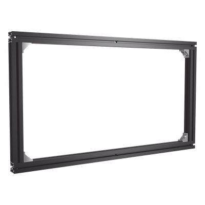 DS-DL124854W - Montaje de Pared para 2 Paneles LED / Interior / Aluminio 6063 / 1000x580x80 mm (39.40'x22.85'x3.15') / 7.5 kg