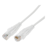 LP-UT6A-1000-WH28 - Cable de Parcheo Slim UTP Cat6A / 10 m (32.81 ft) / 28 AWG / RJ45 / Blanco
