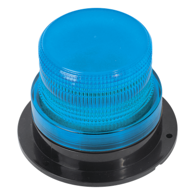 X126-B - Burbuja Brillante LED / 8 LEDs Gen III 4W / 340 Lúmenes / 10-110 VCC / 2 Patrones de Destello / Montaje Permanente