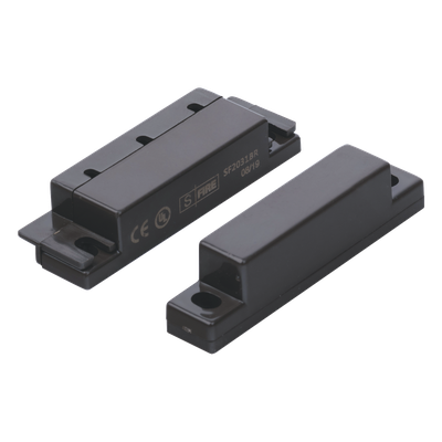SF-2031BR - Contacto Magnético / GAP 33 mm / Sensor NC / Certificaciones UL y CE / Color Café / 12 VCC