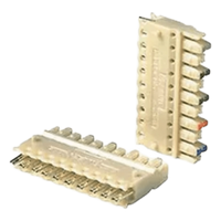 P110CB4-XY - Block de Conexiones 110 / Cat 5e / 4 Pares / 1.2' x 0.92' x 0.24' / Paquete 10 pzas