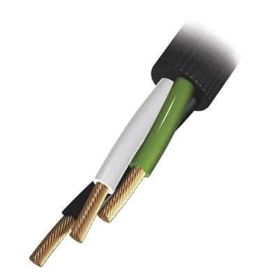RQ39/100M - Cable de Uso Rudo / 3 Conductores / Calibre 10 AWG / 600 V / Rollo 100 m (328 ft)