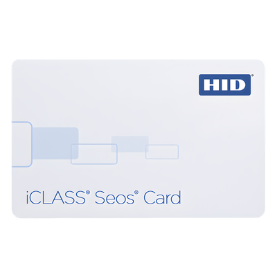 SEOS8KC26 - Tarjeta Inteligente de Control de Acceso / 8 KB / Tecnología SEOS No Clonable / 26 Bits / PVC Resistente / 5.4 x 8.57 cm