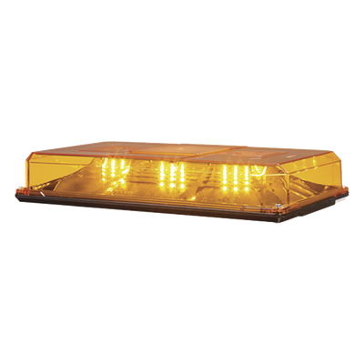 HL10PA - Mini barra de luces / 24 LED / 10 pulgadas / Ámbar / Montaje permanente / SAE J845 Clase 1