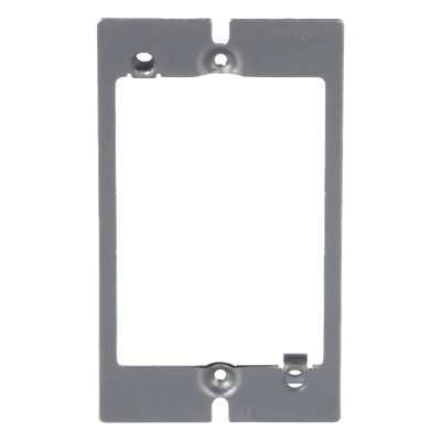 MWBA1 - Adaptador de Placa de Pared / Una Salida / CRS Zincado / 2.38' x 4.19' x 0.32' / 7.8' x 4.2' x 0.32'