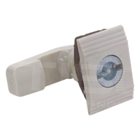 PSTK2L - Cerradura de Reemplazo para Gabinete / Núcleo Metálico / Rosca 21.80 mm / Incluye Contratuerca / Uso Industrial y Comercial