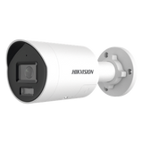DS-2CD2087G3-LI2UY/SRB - Cámara Bala IP / 8 Megapixel / Dual Light 40 m (131.2 ft) / ColorVu 3.0 / WDR 130 dB / IP67 / Estrobo Azul y Rojo / AcuSense 3.0