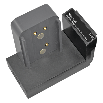 07-110-6000 - Adaptador de batería para ANALIZADOR C7X00-C SERIES para batería KNB14/15 radios Kenwood NX240/340, TK2100/3100/260G/270