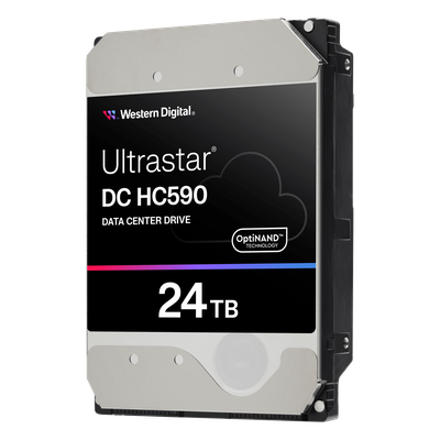 WUH722624ALE6L4 - Disco Duro Empresarial / 24 TB / SATA 6Gb/s / 7200 RPM / CMR / HelioSeal / OptiNAND / 3.5 Pulgadas