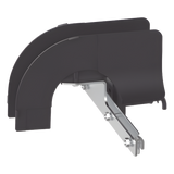 PWBSPJ2BL - Bajada de Cable / 2 in / Control de Radio de Curvatura / Acero con Recubrimiento en Polvo / Negro